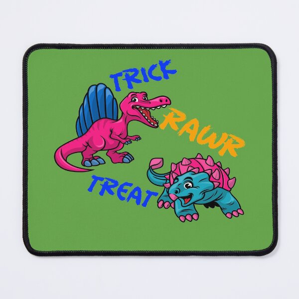 Item preview, Trick Rawr Treat Triceratops and Spinosaurus Fun Dinosaur Friends Halloween  designed and sold by LMcDs.