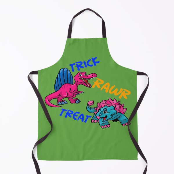Item preview, Trick Rawr Treat Triceratops and Spinosaurus Fun Dinosaur Friends Halloween designed and sold by LMcDs.