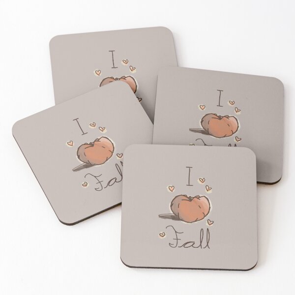 Item preview, I Love Fall Pumpkin Hearts Design designed and sold by EssarangArt.