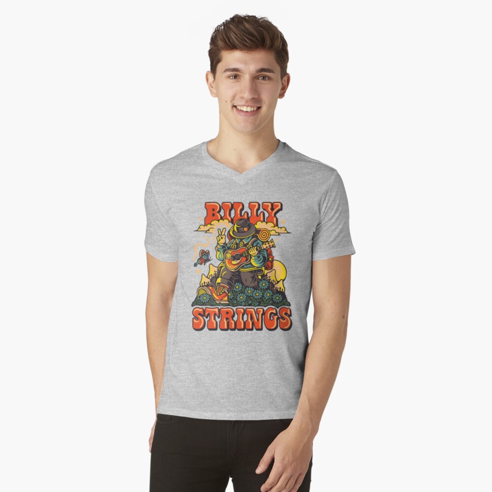 Vista previa del artículo con la obra «Camiseta de cuello en V», diseñado y vendido por o0Nomad0o.