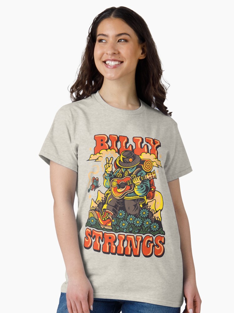 Imagen 1 de 7, Camiseta clásica con la obra Billy Strings OTOÑO INVIERNO 2021, diseñada y vendida por o0Nomad0o.