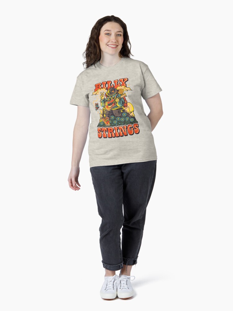 Imagen 4 de 7, Camiseta clásica con la obra Billy Strings OTOÑO INVIERNO 2021, diseñada y vendida por o0Nomad0o.