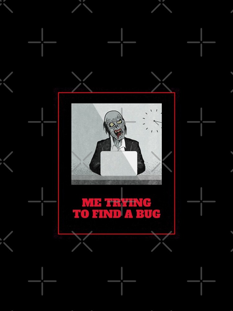 Thumbnail 4 of 4, iPhone Case, Computer Geek Finding Bug designed and sold by ComputerGeeksTs.