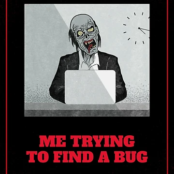 Artwork thumbnail, Computer Geek Finding Bug by ComputerGeeksTs