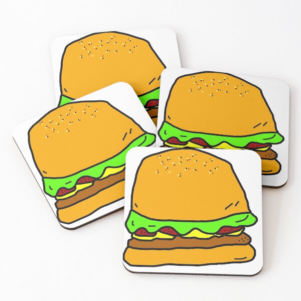 Item preview, Juicy burger designed and sold by MacaMacaMaca.