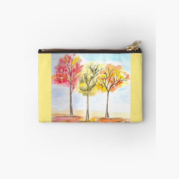 Item preview, Watercolor Autumn Trees designed and sold by Mahli's  Artful Whimsy.