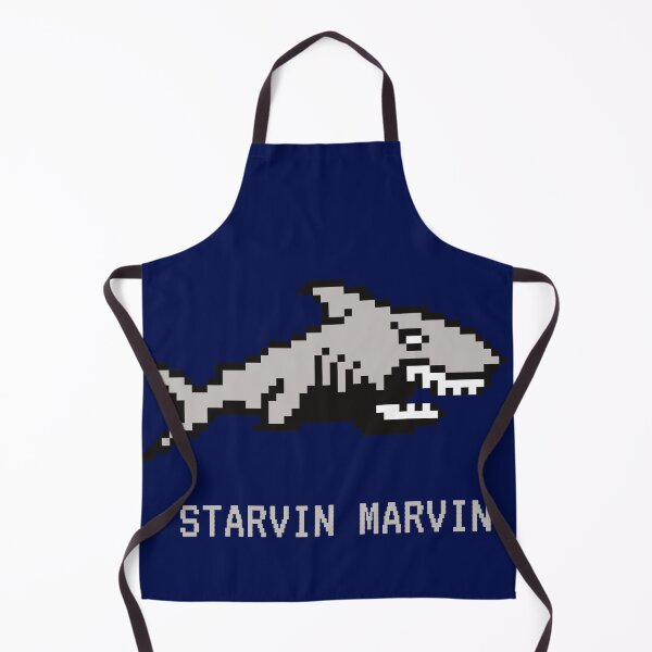 Item preview, Pixel Shark Sharkastic Starvin Marvin designed and sold by Red-ElYoubi.