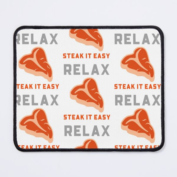 Item preview, Relax Steak it Easy BBQ designed and sold by AndApArt.