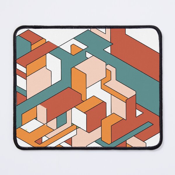 Item preview, the cube land | Isometric drawing designed and sold by wamuigaworld.