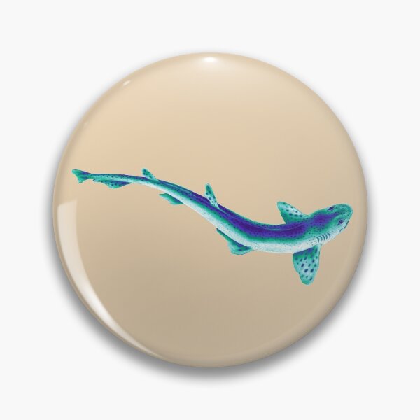 Item preview, Gay Man MLM Pride Flag Colored Vintage Shark Illustration designed and sold by Kiloueka.