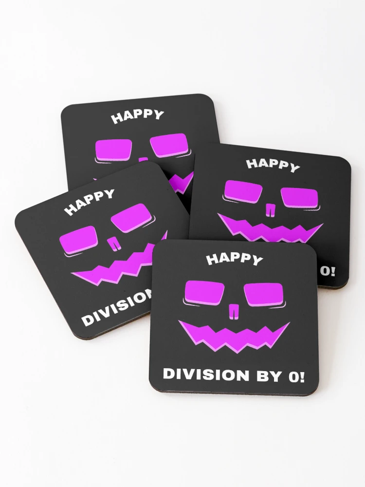 Thumbnail 1 of 5, Coasters (Set of 4), Computer Geek Division By 0 designed and sold by ComputerGeeksTs.
