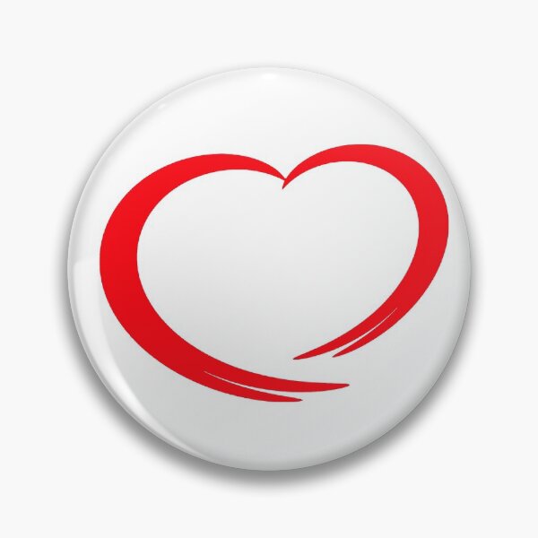 Item preview, red heart creative on a white background designed and sold by vilma3000.