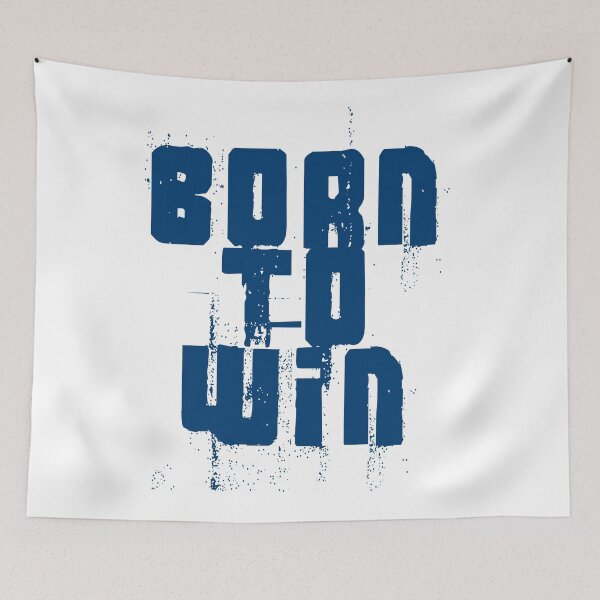 Item preview, Born to win, typography design designed and sold by Slavic1991.