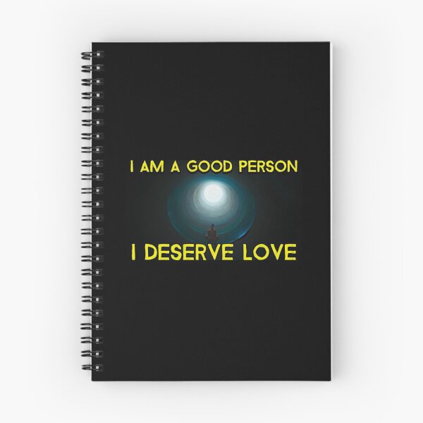 Item preview, I am a good person, I deserve love designed and sold by The Cosmic Turtle.