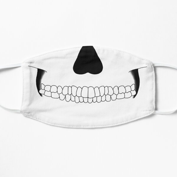 Don't Be a Bonehead Flat Mask