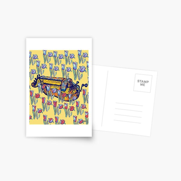 Item preview, Hurdy-Gurdy with Tulips designed and sold by inkle.