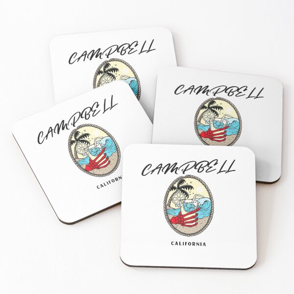 Item preview, CAMPBELL CALIFORNIA BAY AREA ROAD TRIP VACATION DRINKS designed and sold by BestCoolStuff.