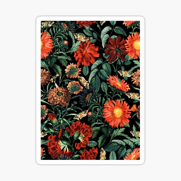 NIGHT FOREST XVIII Sticker