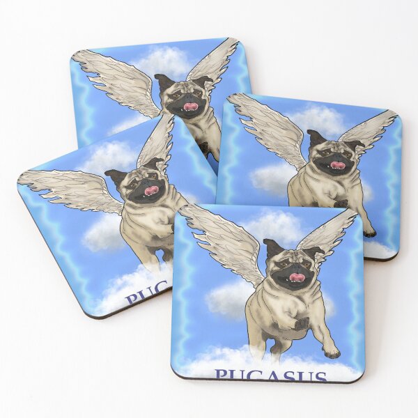 Item preview, Pugasus designed and sold by FivePugs.