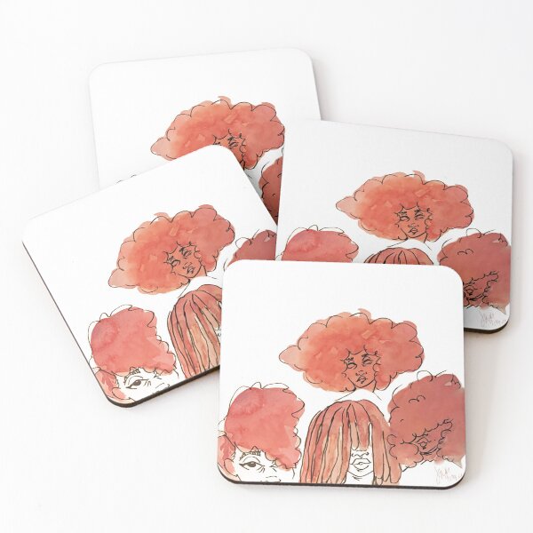 Item preview, Watercolor Afro designed and sold by jwhitneyart.