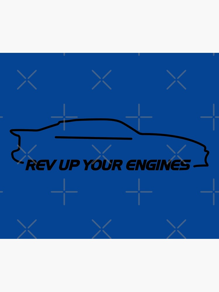 "Scotty Kilmer Rev Up Your Engines Silhouette" Poster for Sale by