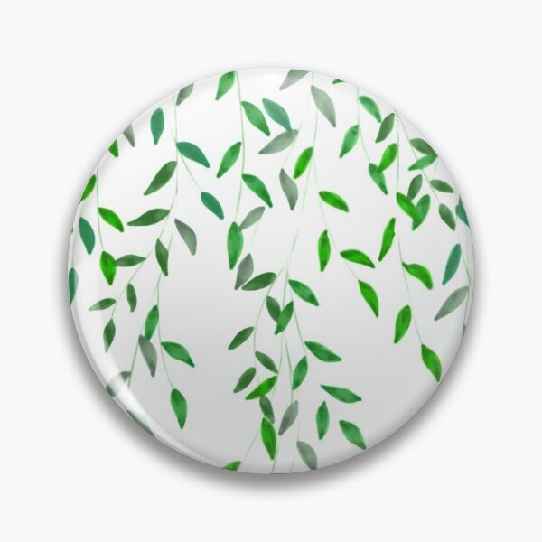 Item preview, Watercolor Hanging Plants | Greenery Leaves designed and sold by Lizzamour.