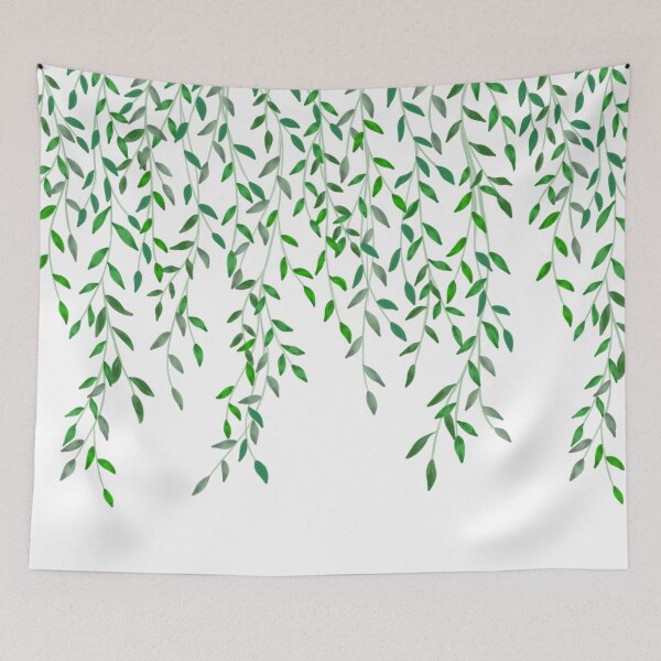 Item preview, Watercolor Hanging Plants | Greenery Leaves designed and sold by Lizzamour.