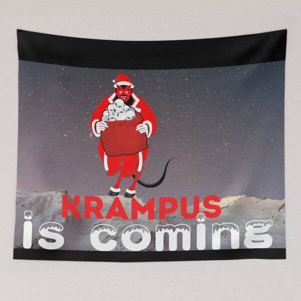 Item preview, Krampus is Coming [Super-Large Letterbox Image] designed and sold by newtree.
