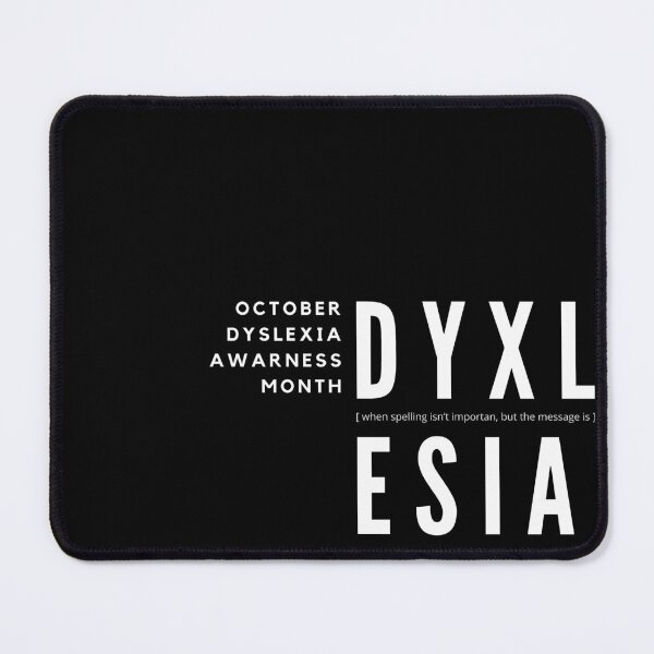Item preview, October dyslexia awareness month designed and sold by Lillieoandco.