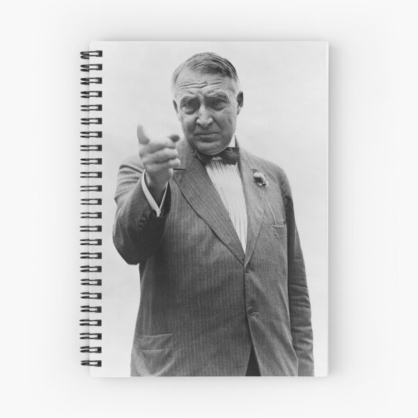 Item preview, President Warren G. Harding Pointing Forward designed and sold by warishellstore.