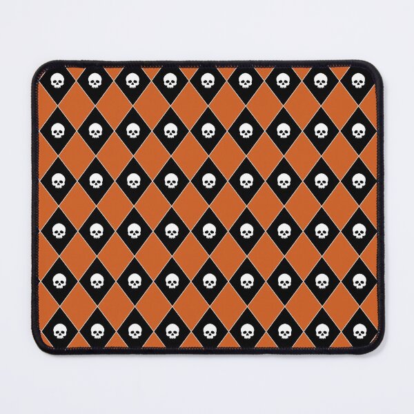 Item preview, Harlequin Skull Pattern (Orange/Halloween) designed and sold by inatorinator.