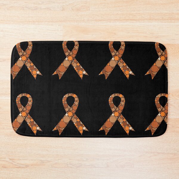 Item preview, Kidney Cancer Awareness Orange Polka Dot Ribbon designed and sold by GravitiTees.