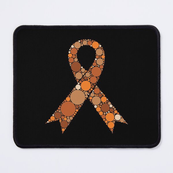 Item preview, Kidney Cancer Awareness Orange Polka Dot Ribbon designed and sold by GravitiTees.