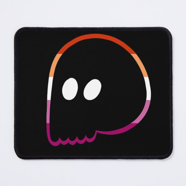 Item preview, Cute Emo Skull (Lesbian Colors) designed and sold by inatorinator.