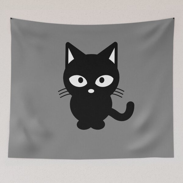 Item preview, Cute Black Cat designed and sold by Gilby-Designs.