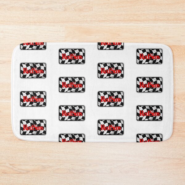 Item preview, RedSuns Plate! Checkered Flag (on White) designed and sold by epinkb.
