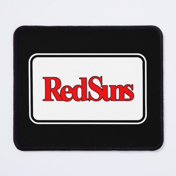Item preview, RedSuns Plate! (on Black) designed and sold by epinkb.