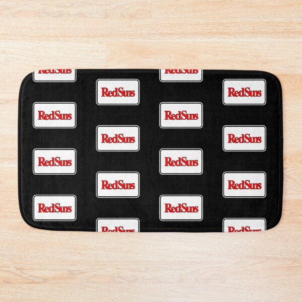 Item preview, RedSuns Plate! (on Black) designed and sold by epinkb.
