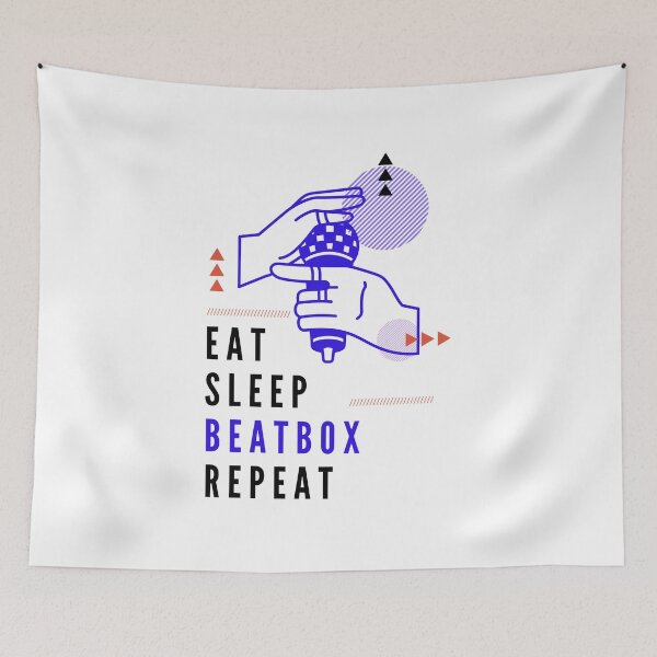 Item preview, Eat Sleep Beatbox Repeat designed and sold by arndesign.