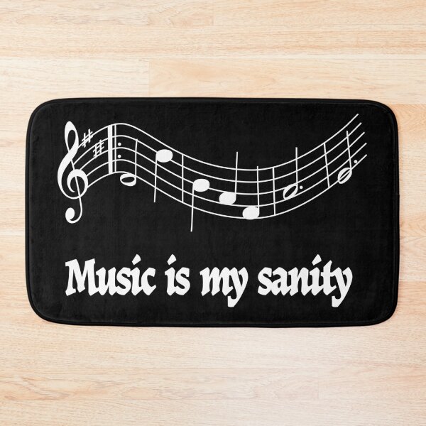 Item preview, Music is my sanity designed and sold by Eliza434.