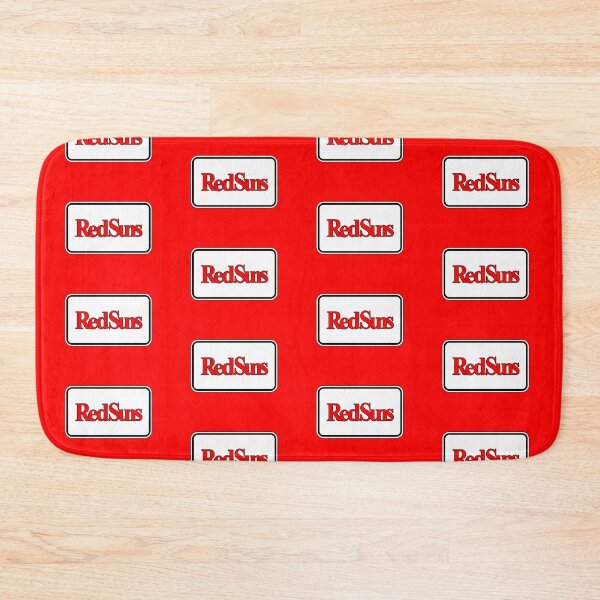 Item preview, RedSuns Plate! (on Red) designed and sold by epinkb.