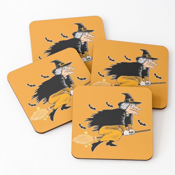 Item preview, A scary Witch Riding A Broomstick designed and sold by franktact.