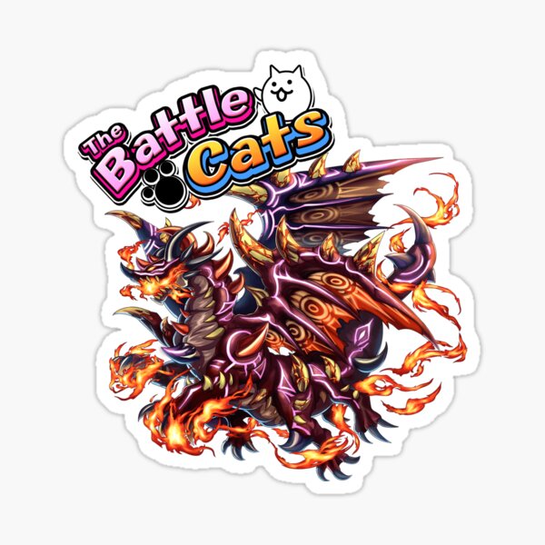 Battle Cats Sticker For Sale By Hinatow Redbubble