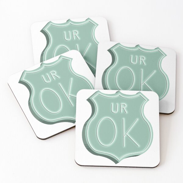 Artikelvorschau, UR OK - Routenschild entworfen und verkauft von Pozer Designs.
