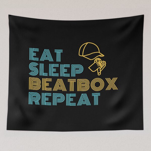 Item preview, Eat Sleep Beatbox Repeat designed and sold by arndesign.