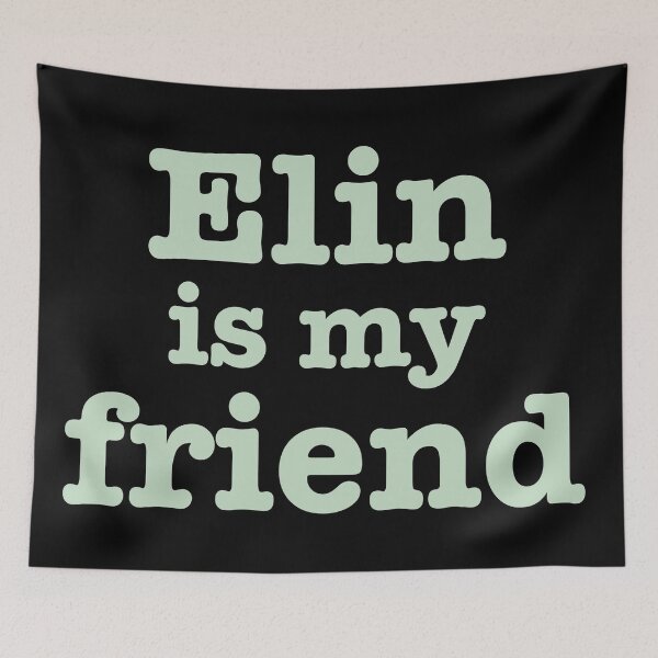 Item preview, elin is my friend mint designed and sold by andreariv.