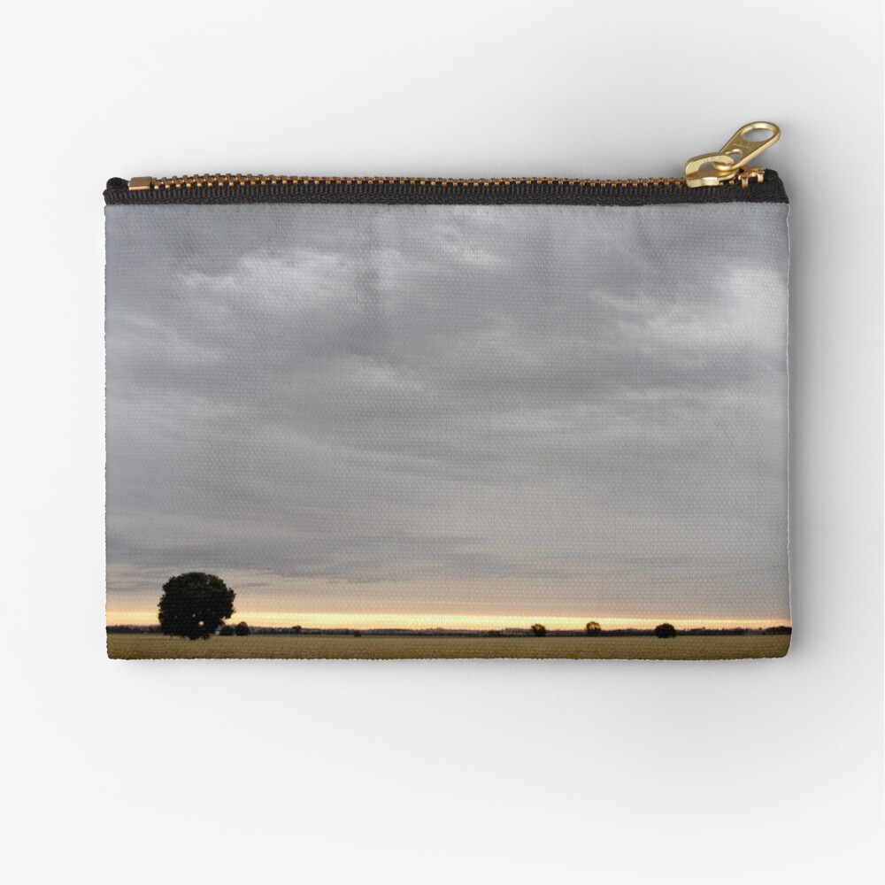 Last light of Sunset - Parkes - NSW - Australia Zipper Pouch