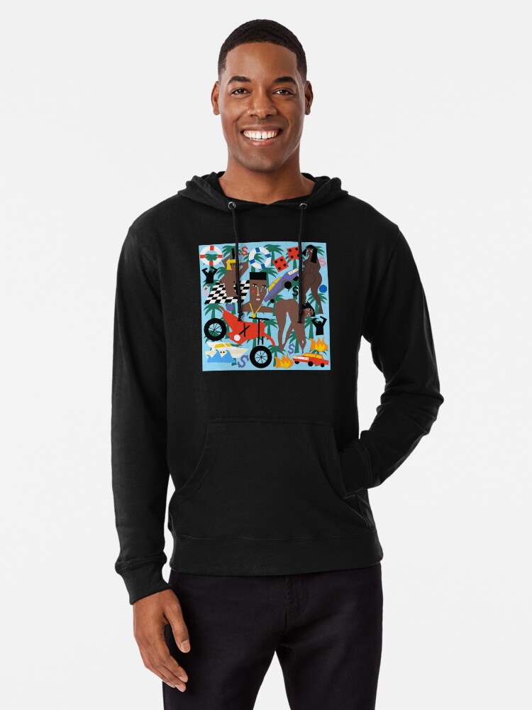 meek mill orange hoodie