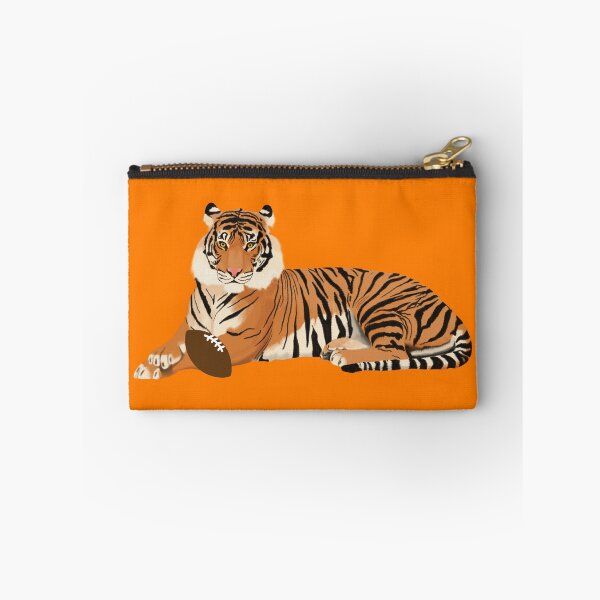 Item preview, Orange Football Tiger designed and sold by cmd-art.