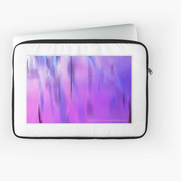 Purple Rain out the Window Laptop Sleeve